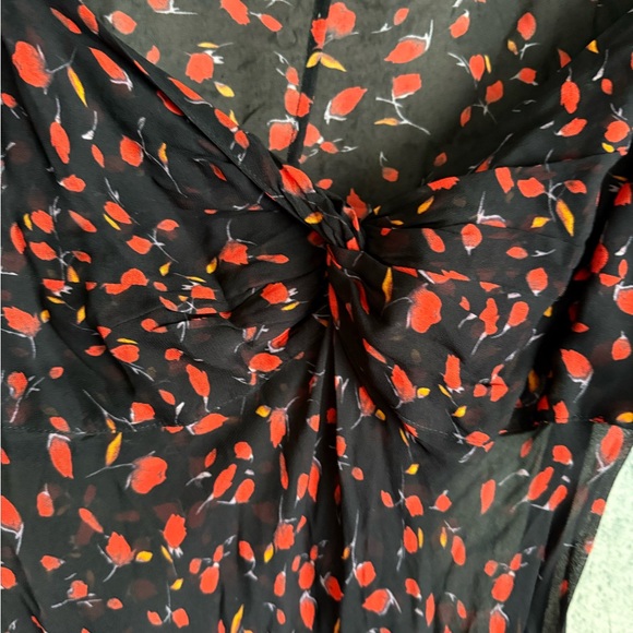 Rat & Boa sexy long maxi dress 90s vibe magnolia floral gown - Picture 14 of 14